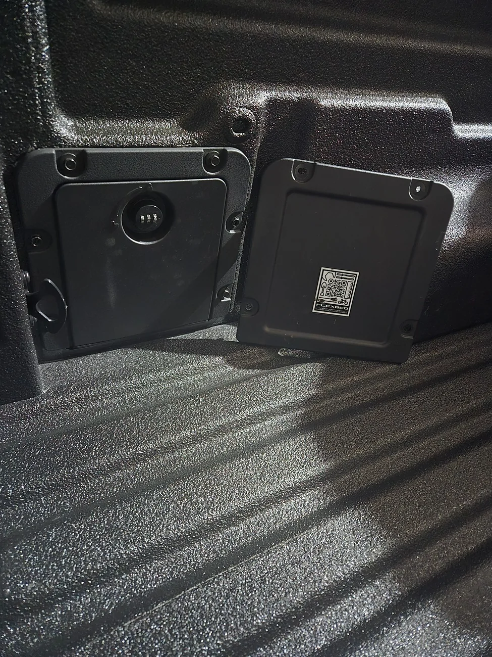 Ford Maverick 3D Printed Bin for the Bed Cubby 20260327_183248
