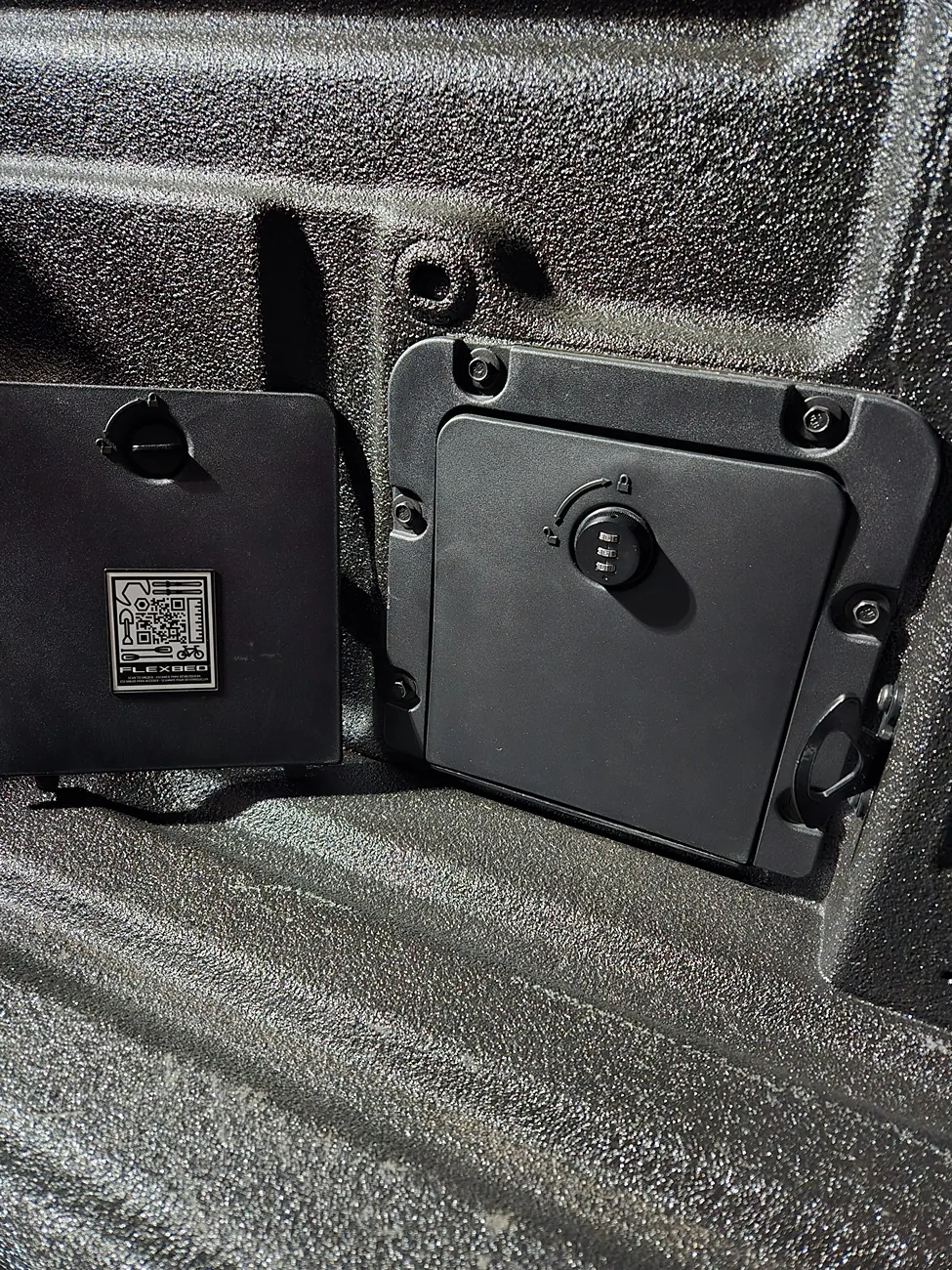 Ford Maverick 3D Printed Bin for the Bed Cubby 20260103_190109