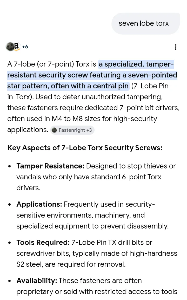 Ford Maverick 👉🏻UPDATE👇🏻 Ford uses Torx PLUS ++  Here is the Difference chrome_screenshot_Mar 28, 2026 6_59_53 PM CDT