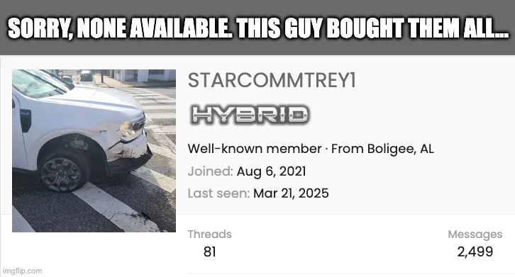 Ford Maverick Maverick Memes -  fun diversion while we wait [ ** NO POLITICS ** ] anwvl2