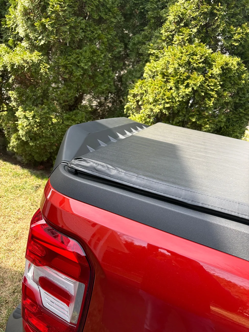 Ford Maverick Tailgate spoiler IMG_5342