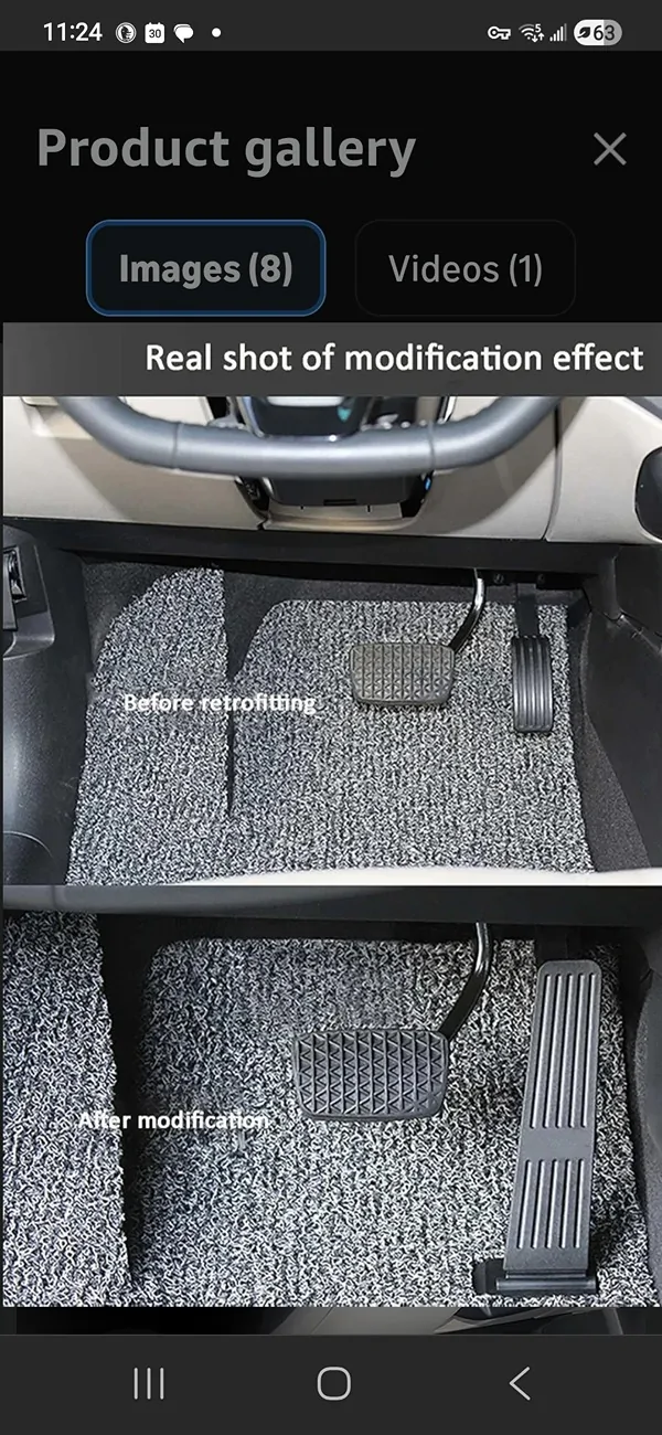 Ford Maverick Small ( foot slipping off) gas pedal Screenshot_20260330_112404_DuckDuckGo