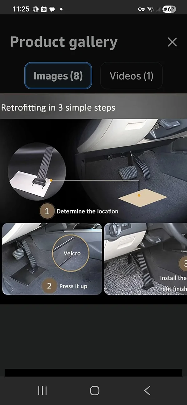 Ford Maverick Small ( foot slipping off) gas pedal Screenshot_20260330_112522_DuckDuckGo