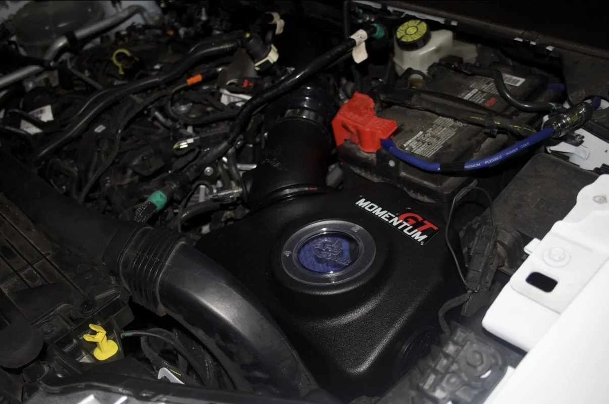 Ford Maverick just installed AFE cold air intake IMG_3875