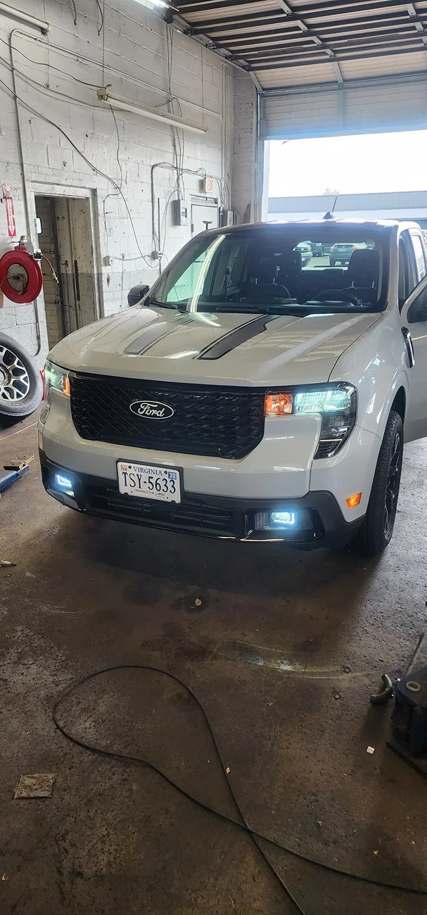 Ford Maverick F-150 Fog Lamp Switch and Wire Harness Installed in Maverick - DIY 20260330_154802