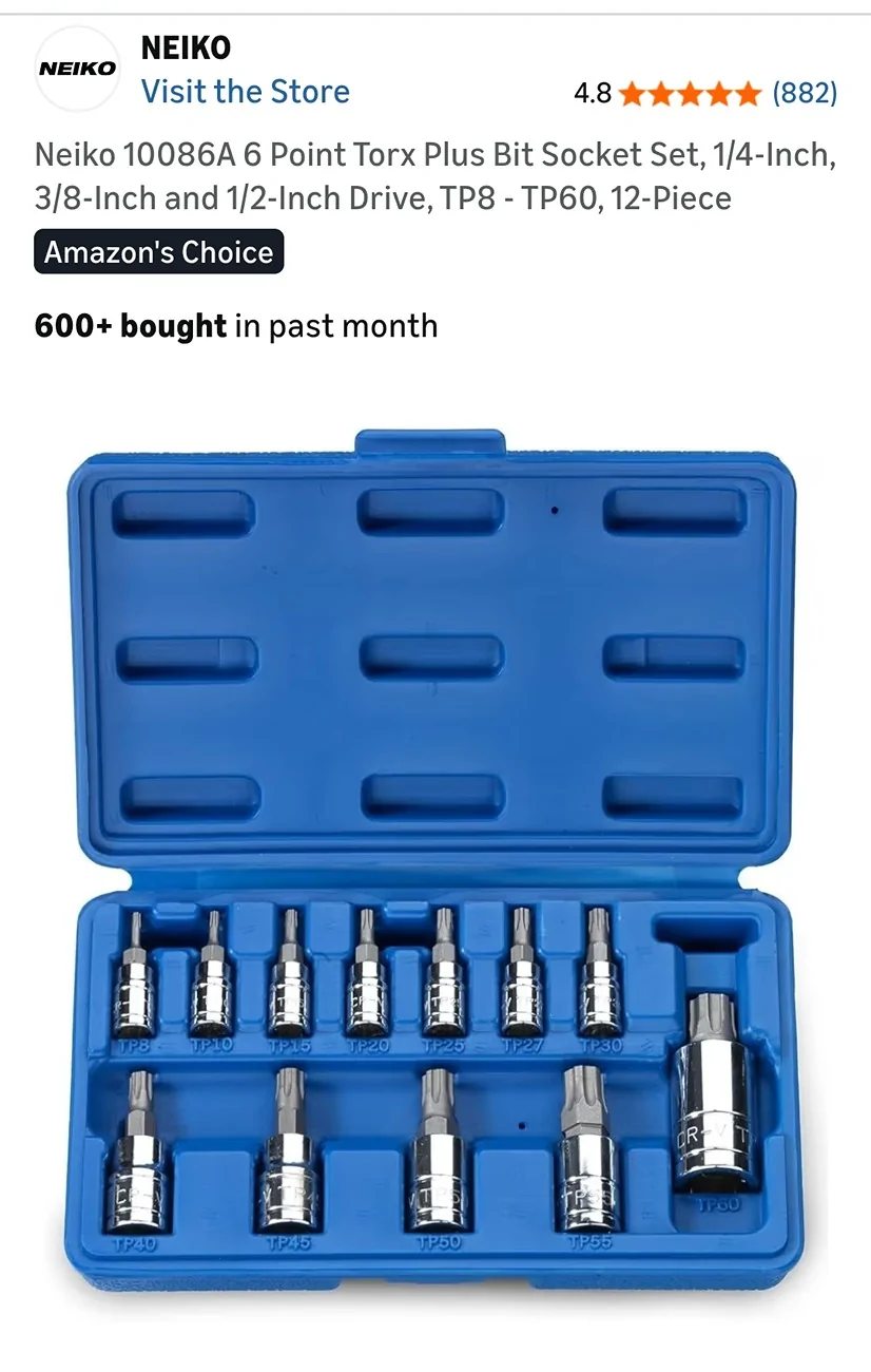 Ford Maverick 👉🏻UPDATE👇🏻 Ford uses Torx PLUS ++  Here is the Difference Screenshot_2026-03-30-16-55-22-09_40deb401b9ffe8e1df2f1cc5ba480b12