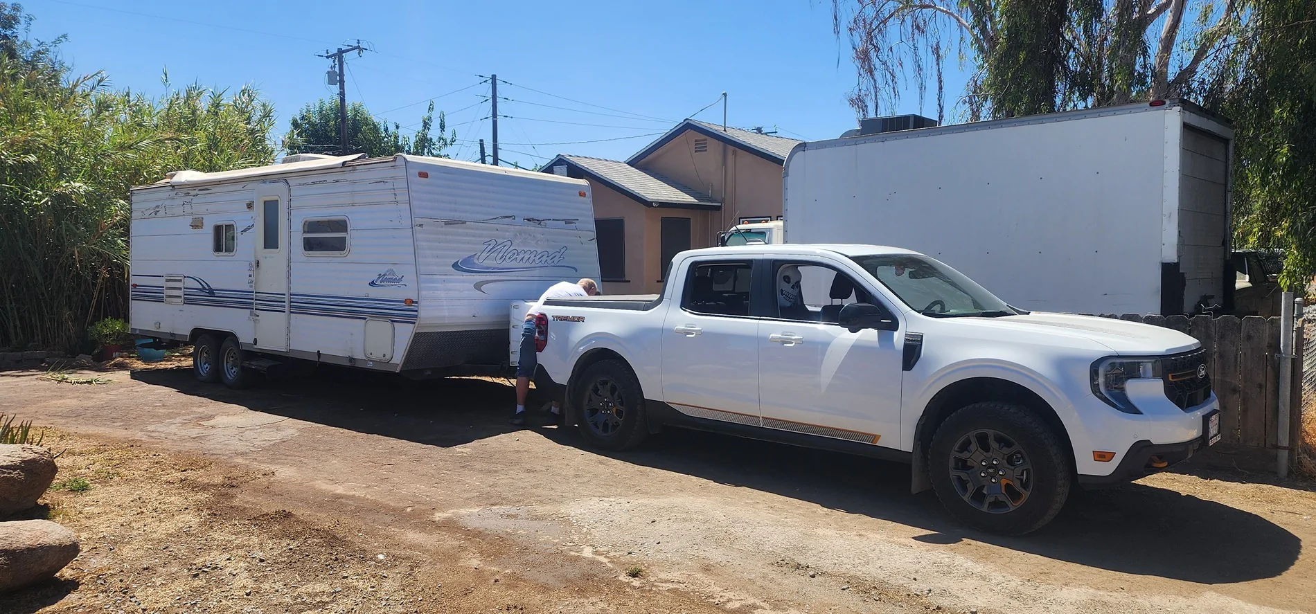 Ford Maverick A Tale of Two U-Haul Trailers (Towing Report) 20250706_110928 (1)