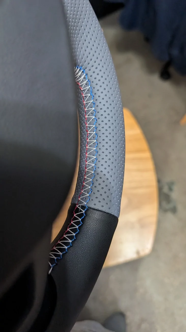 Ford Maverick Stitchcover Steering Wheel Cover PXL_20260331_025515622