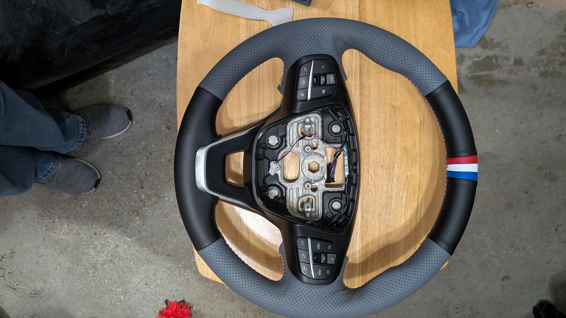 Ford Maverick Stitchcover Steering Wheel Cover PXL_20260331_025507924