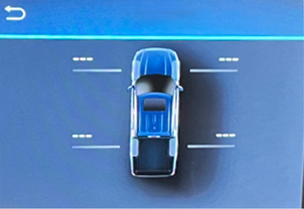 Ford Maverick How to read tire air pressure? imagen2