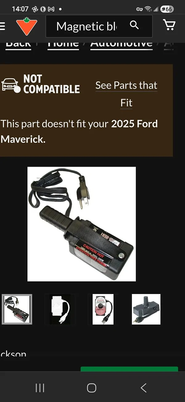 Ford Maverick Maverick Hybrid engine pre-heater, any ideas for a DIY solution? Screenshot_20260403_140720_DuckDuckGo