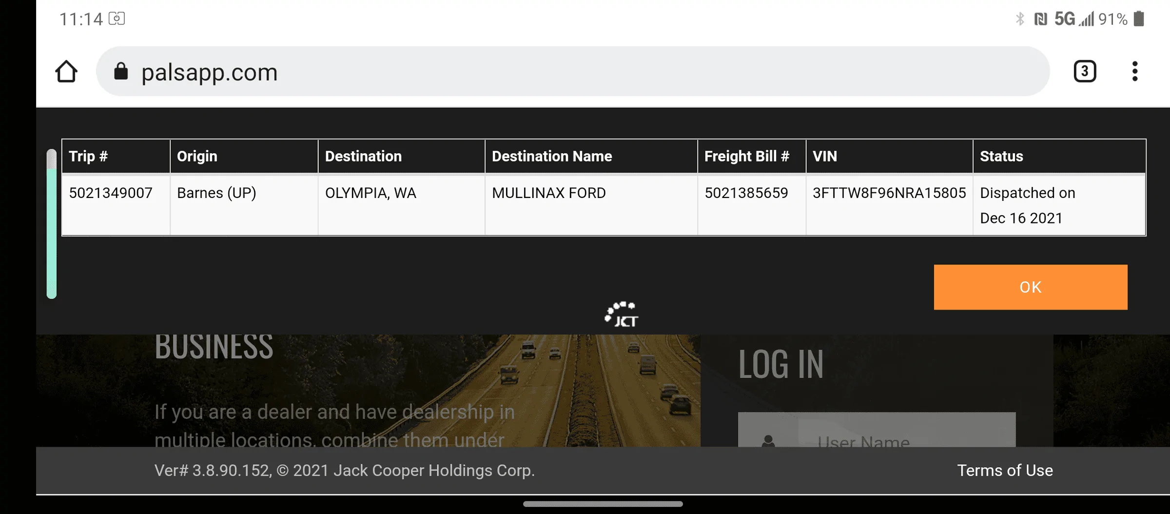 Ford Maverick Example of Shipping from Factory to the Pacific Northwest/Cascadia screenshot_20211216-111404-png