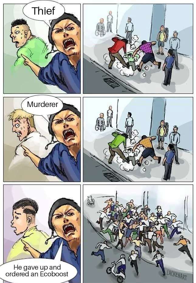 Ford Maverick Maverick Memes -  fun diversion while we wait [ ** NO POLITICS ** ] Mob Justice 19122021091737