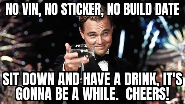 Ford Maverick No window sticker or VIN received 1.5 months after ordering The Great Gatsby 19122021092428