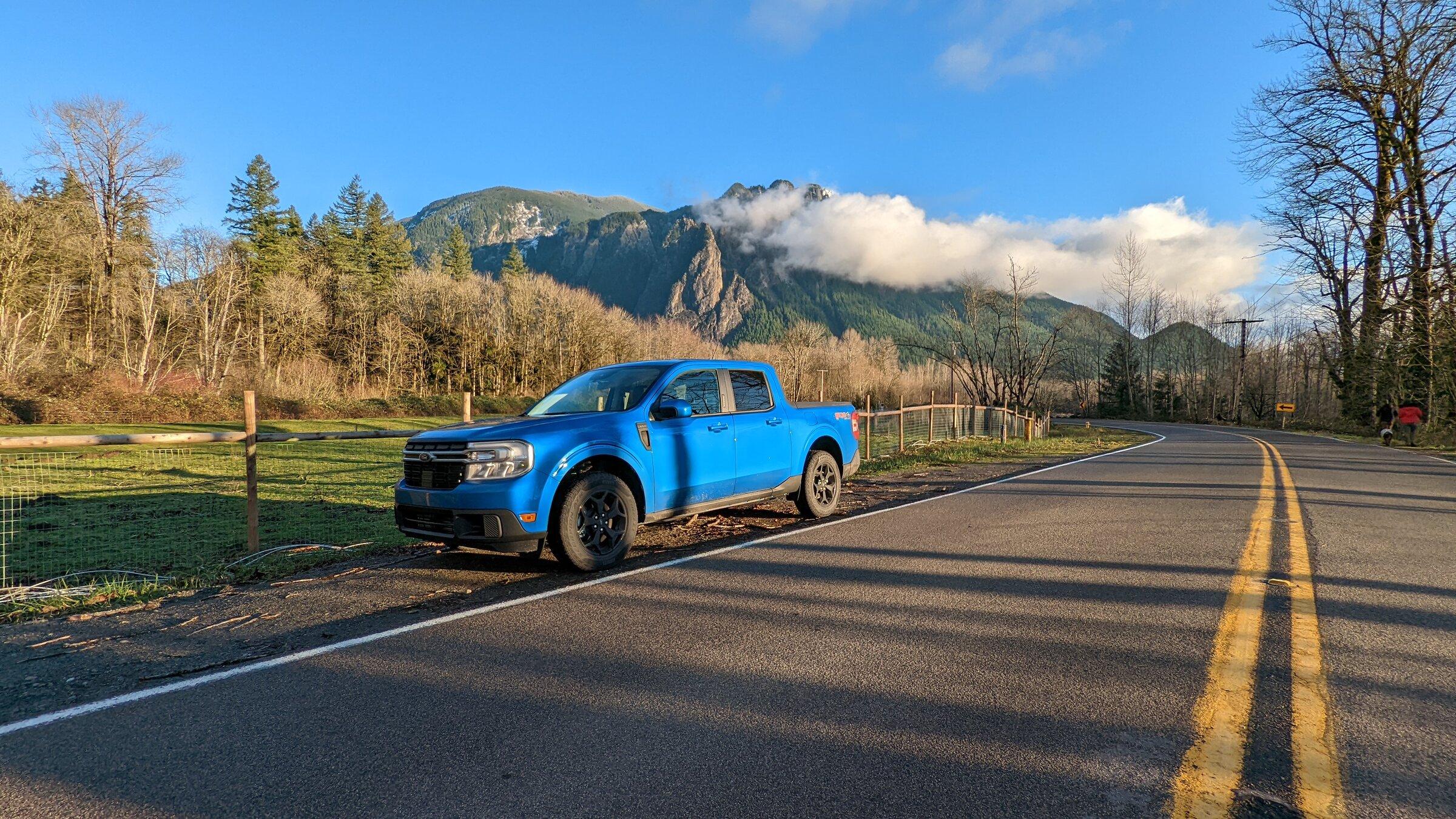 Ford Maverick VELOCITY BLUE Maverick Photos Thread PXL_20211219_230708999