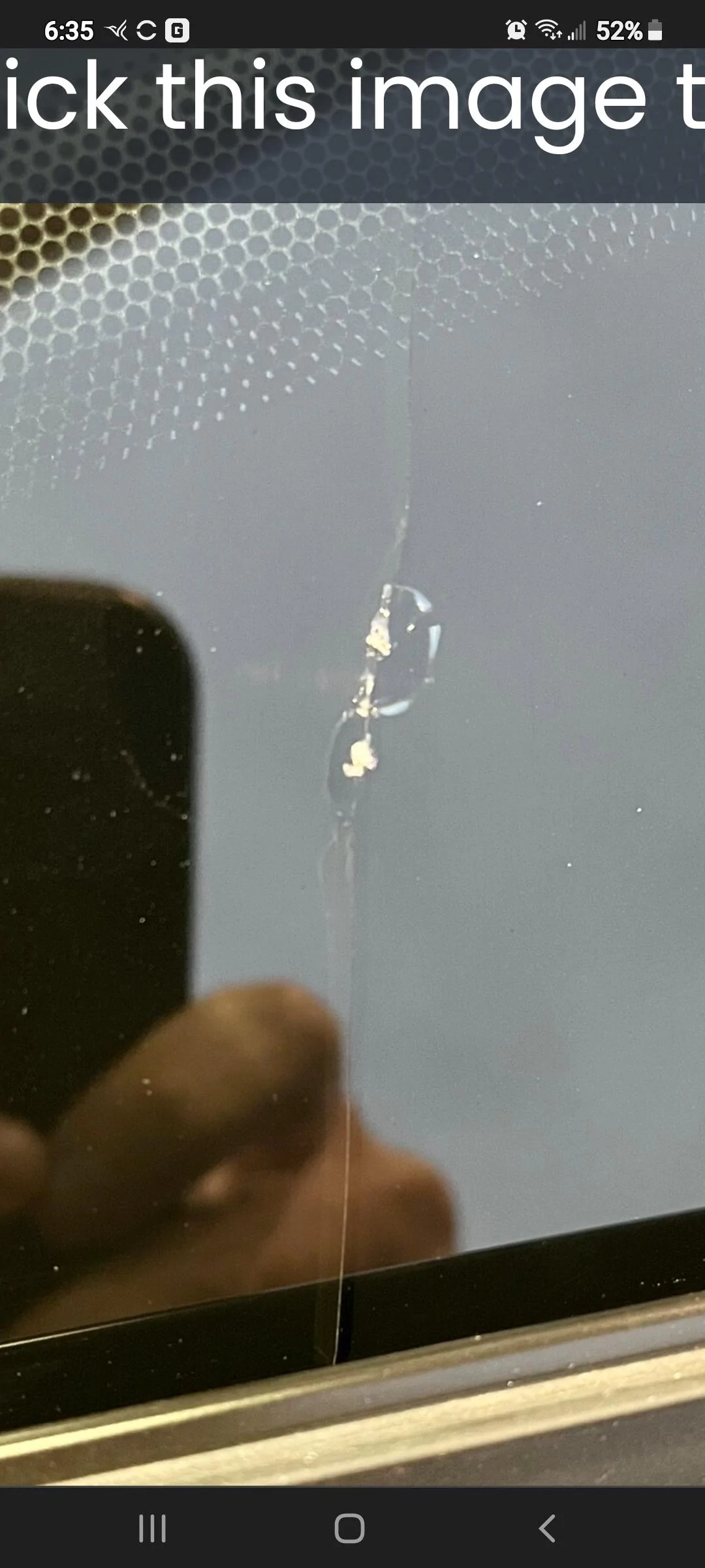Ford Maverick Cracked windshield Screenshot_20211220-183529_Chrom