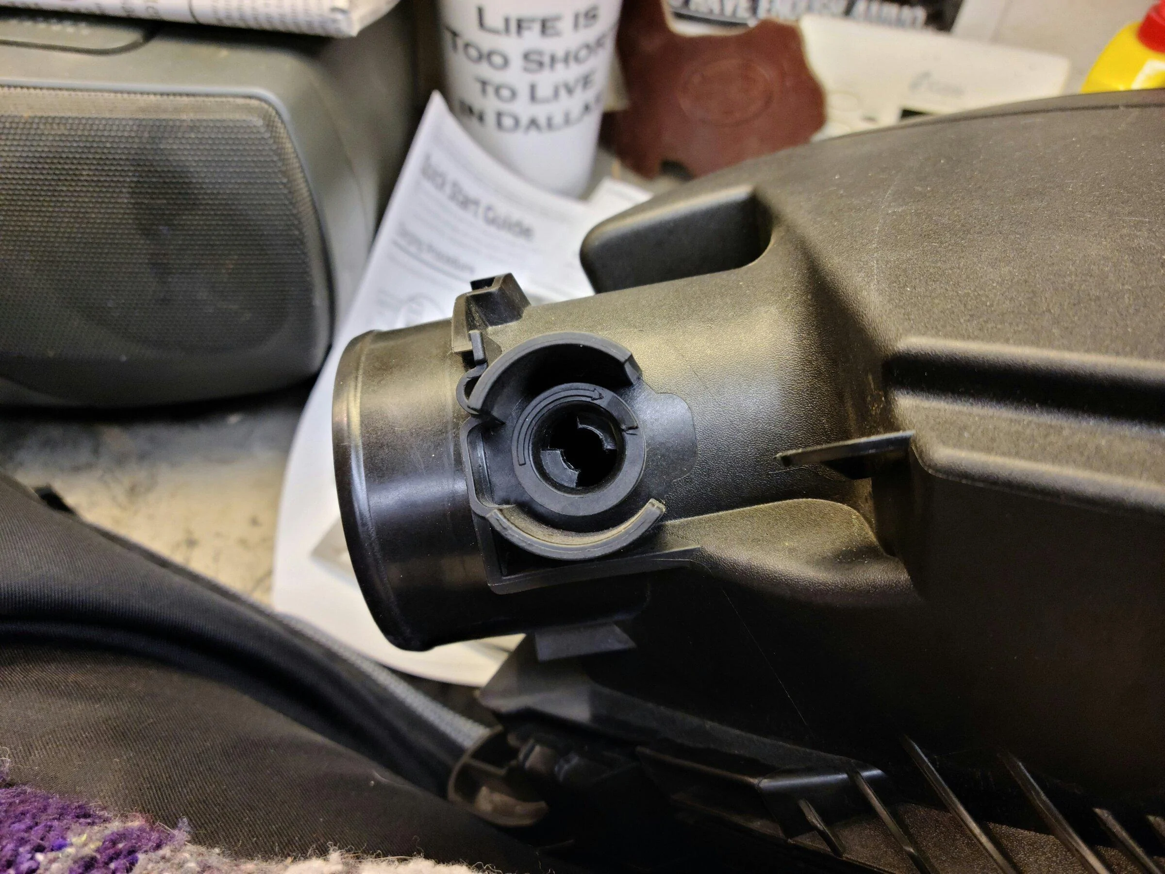 Ford Maverick Intake install question - removing air temp sensor 20211220_175507