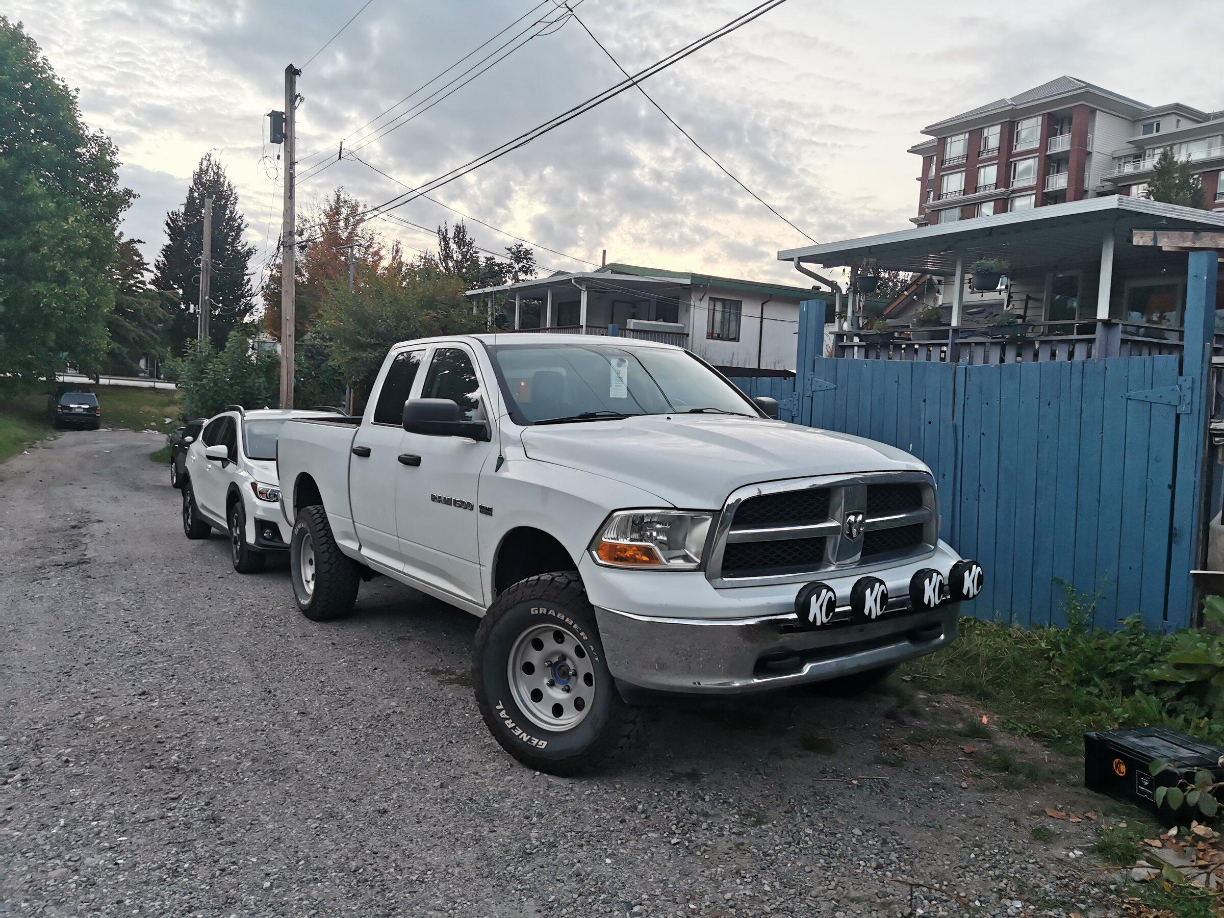 Ford Maverick My Mav VS My Ram 1500 Payload IMG_20210910_194140