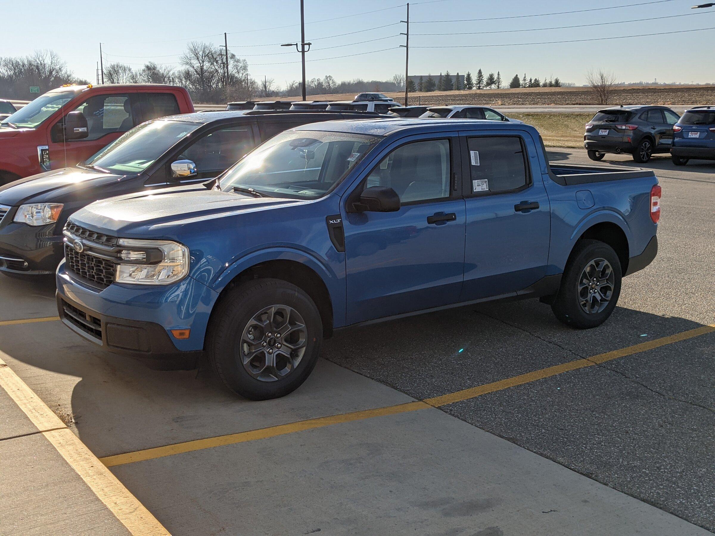 Ford Maverick 3% Below Invoice on Ford Maverick at Granger Ford PXL_20211220_160545373