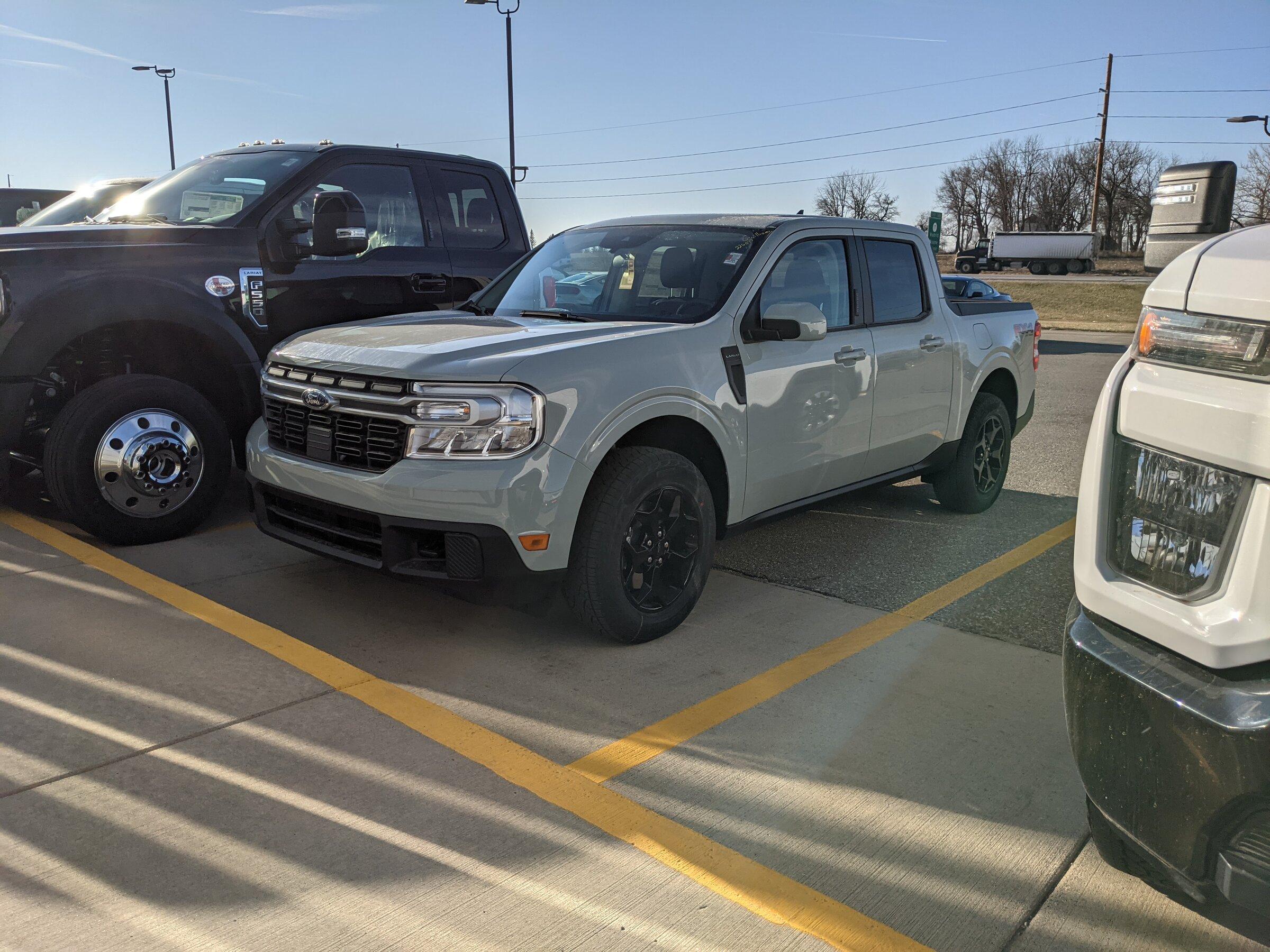 Ford Maverick 3% Below Invoice on Ford Maverick at Granger Ford PXL_20211220_160528651