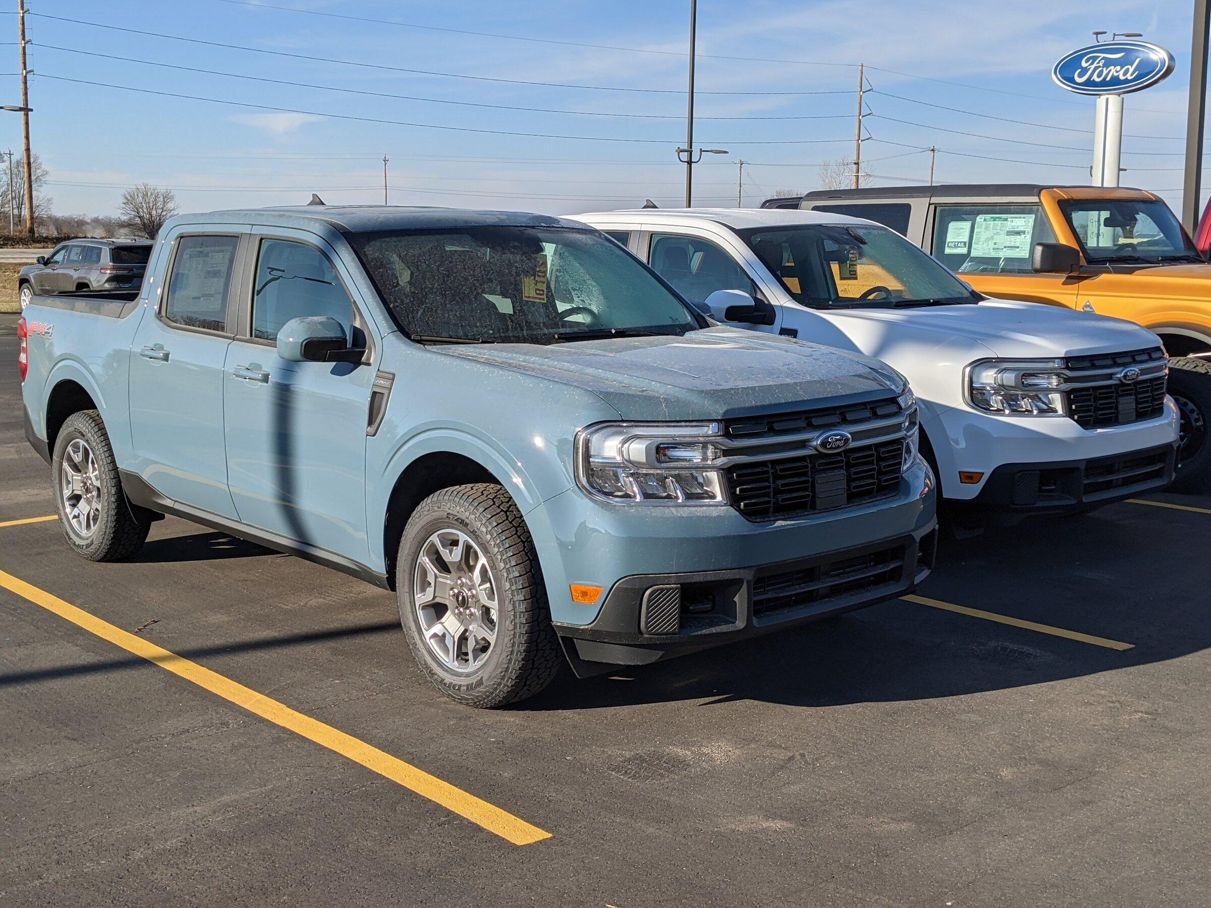 Ford Maverick 3% Below Invoice on Ford Maverick at Granger Ford PXL_20211220_160503515