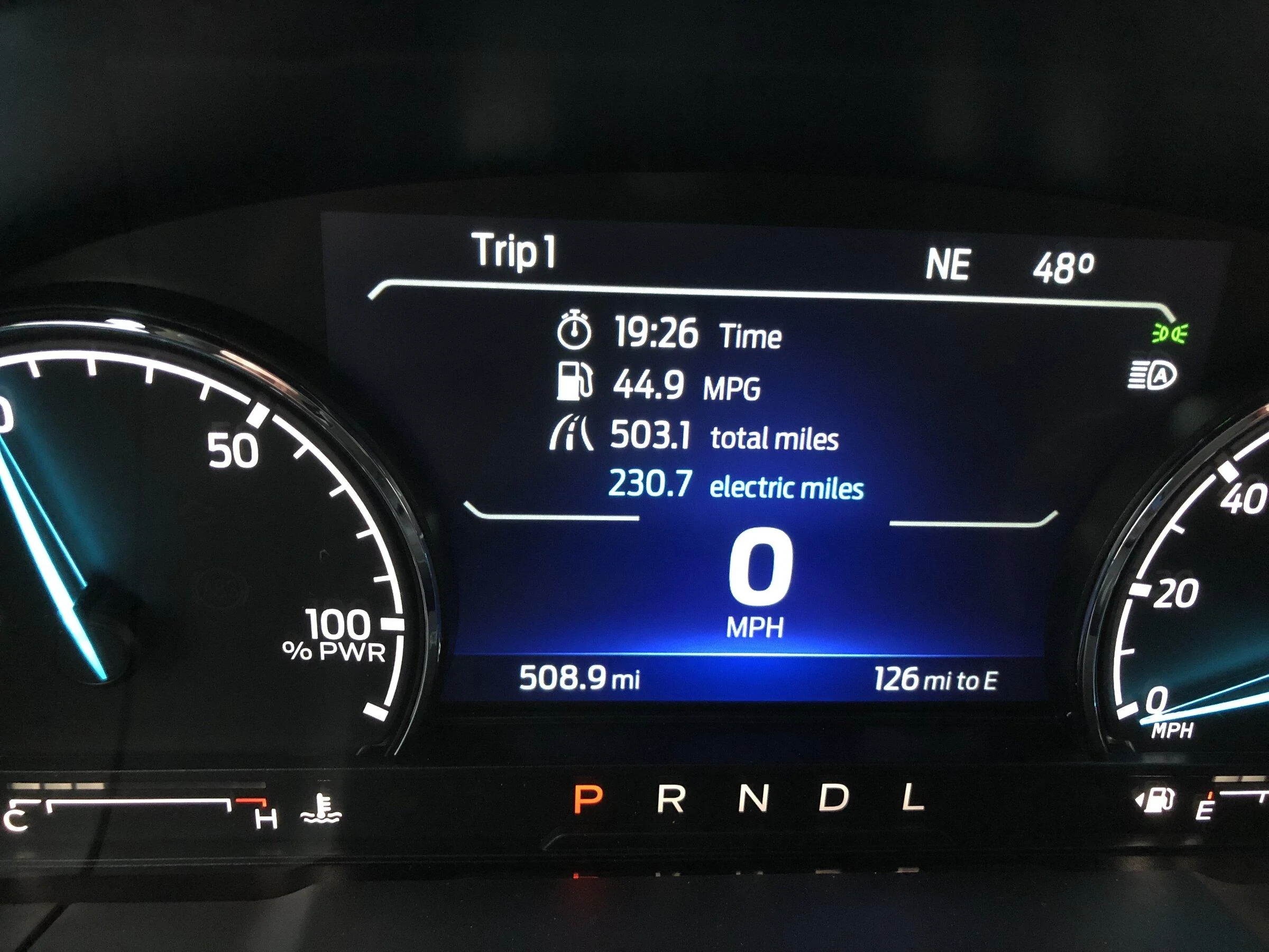 Ford Maverick Hybrid mileage at 500 miles: 44.9 MPG (600+ miles per tank) 821194AD-9D11-42DD-B3A0-24C28024F741