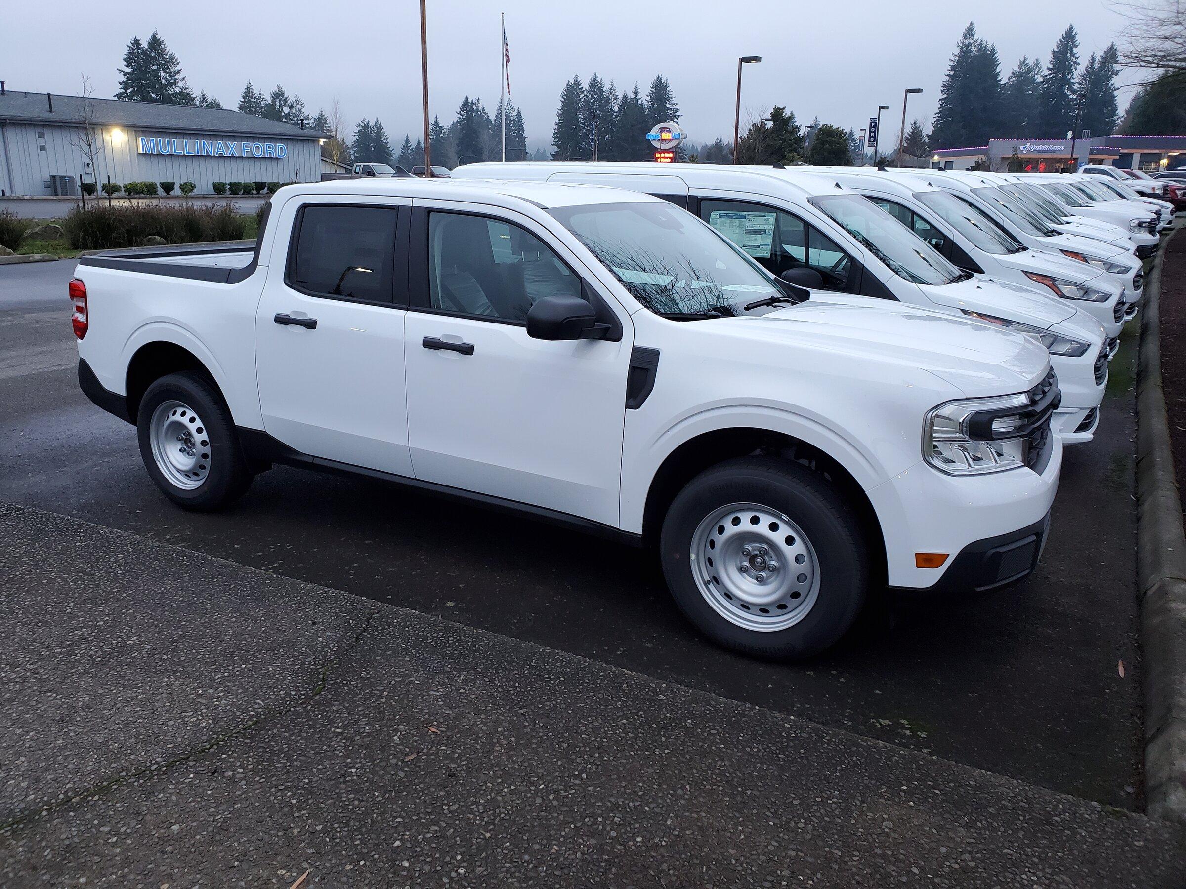 Ford Maverick First Look in Olympia, WA 20211221_160106