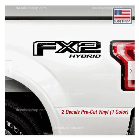 Ford Maverick Changed FX4 decals to black and gray. 1640187726214