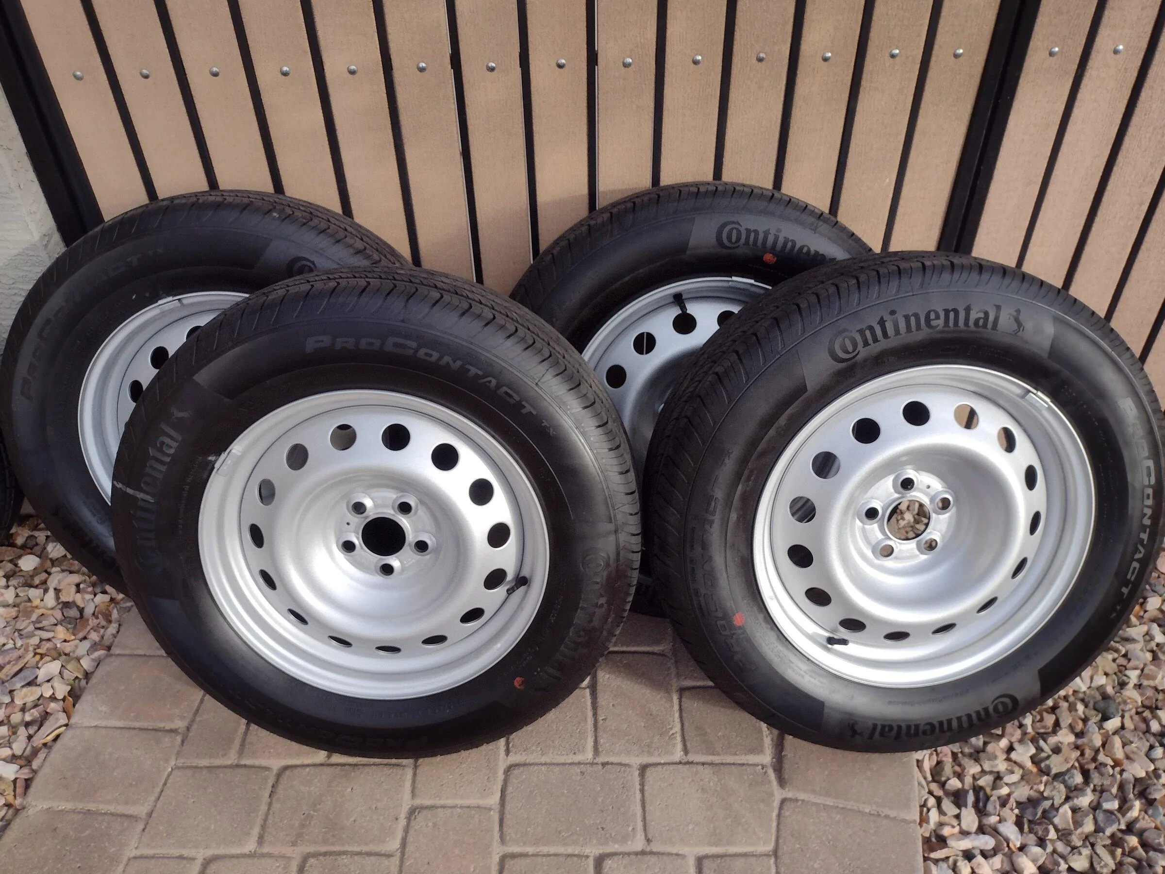 Ford Maverick $250 New set (4) XL Wheels & Tires. IMG_20211222_153323335