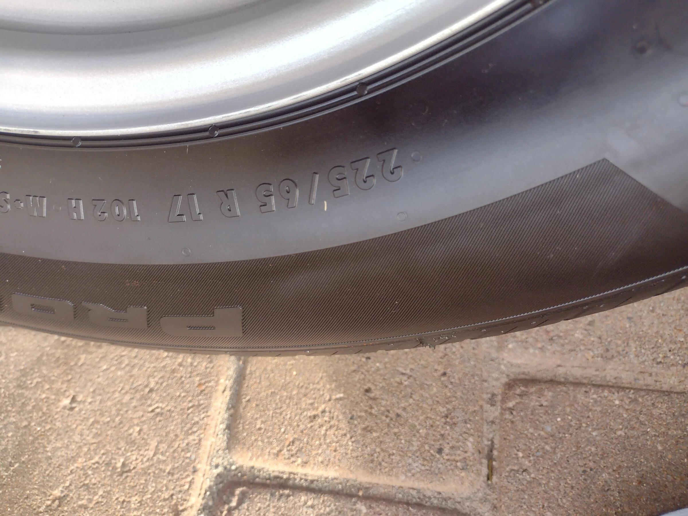 Ford Maverick $250 New set (4) XL Wheels & Tires. IMG_20211222_153401615