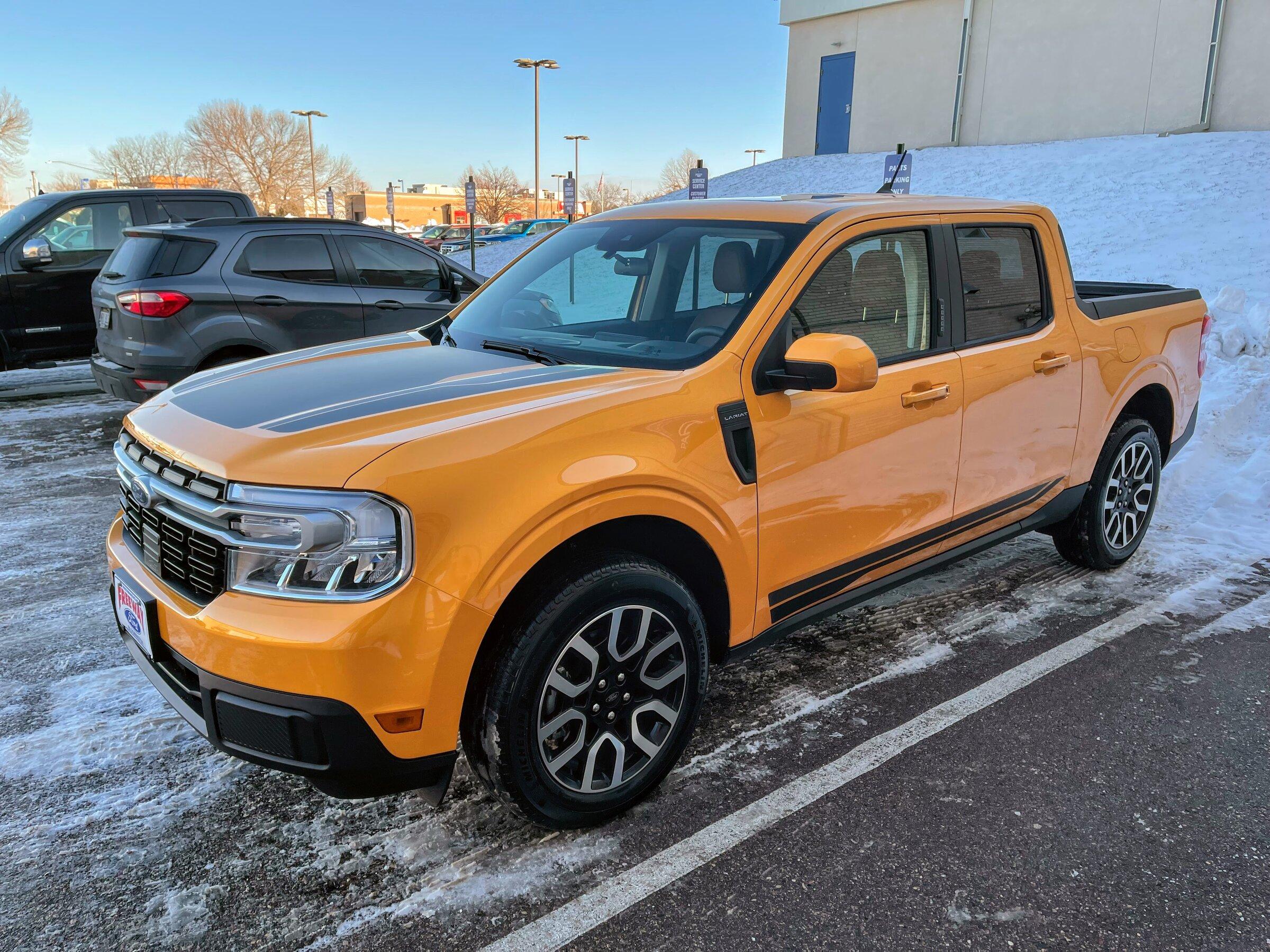 Ford Maverick CYBER ORANGE Maverick Photos Thread IMG_1403
