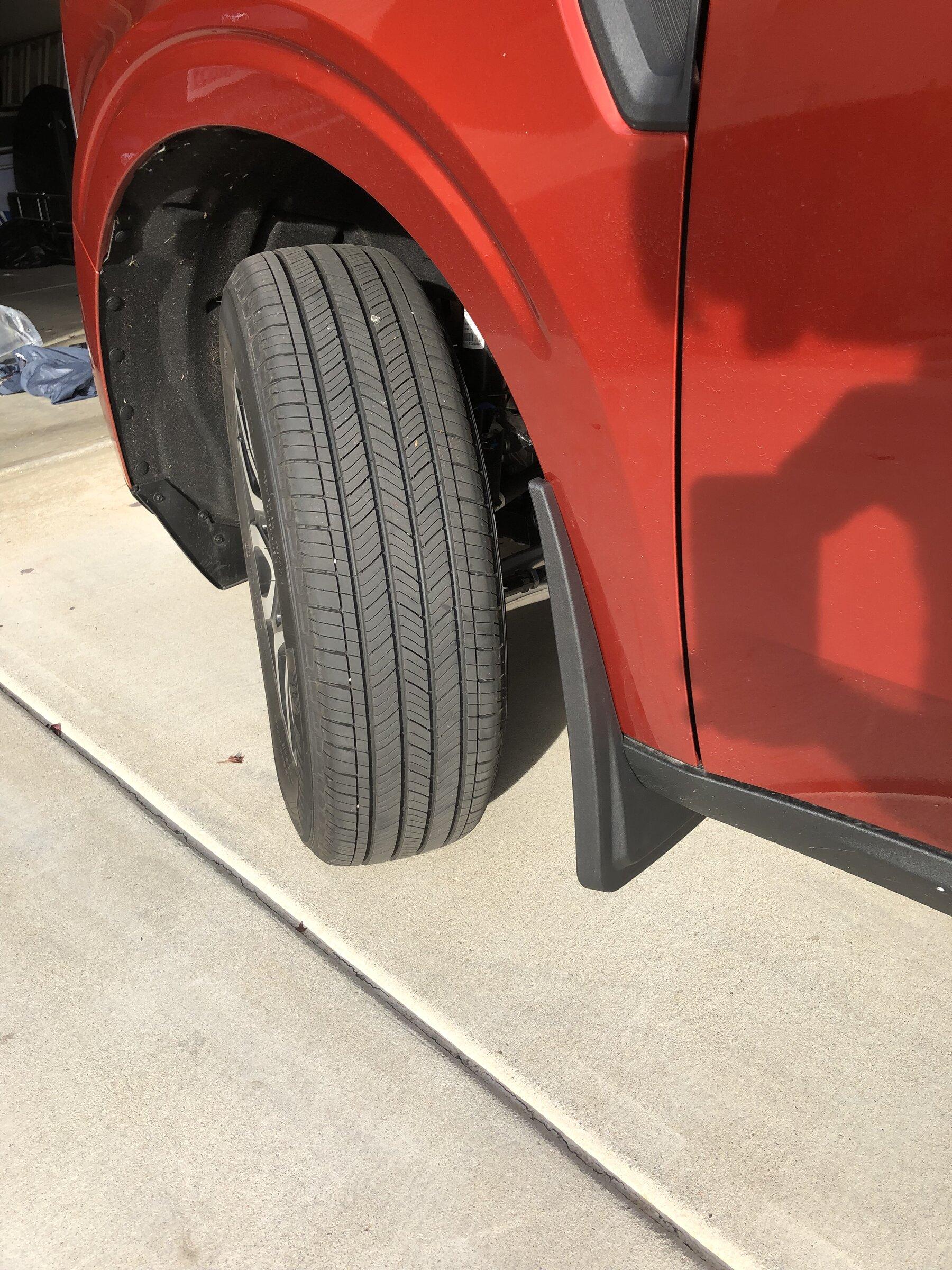 Ford Maverick Ford Mud Flaps Install - DIY Video & Photos 03714220-9AD5-4499-9BF6-841DD694C8C3