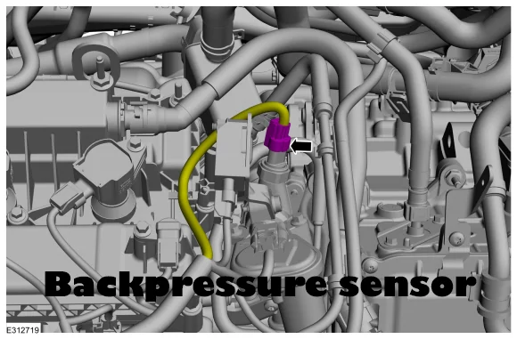 Ford Maverick EGR Valve Location for 2.5L Hybrid? Engine Code P0402 Backpressur