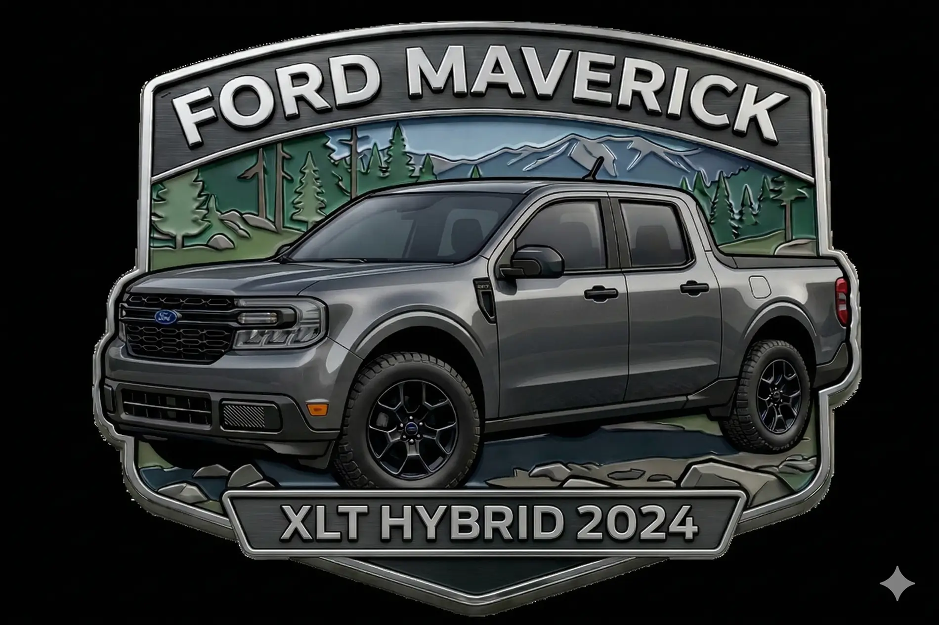 Ford Maverick Maverick badge Gemini_Generated_Image_6c14rk6c14rk6c14