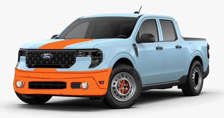 Ford Maverick The new Light Blue 2026 Maverick color is out! Gulf_GT40_Mav