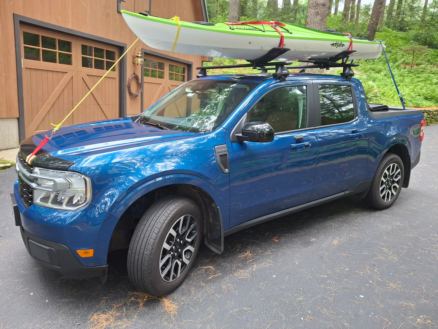 Ford Maverick Securing ladder rack to Maverick bed rails - best practices 20250707_083416
