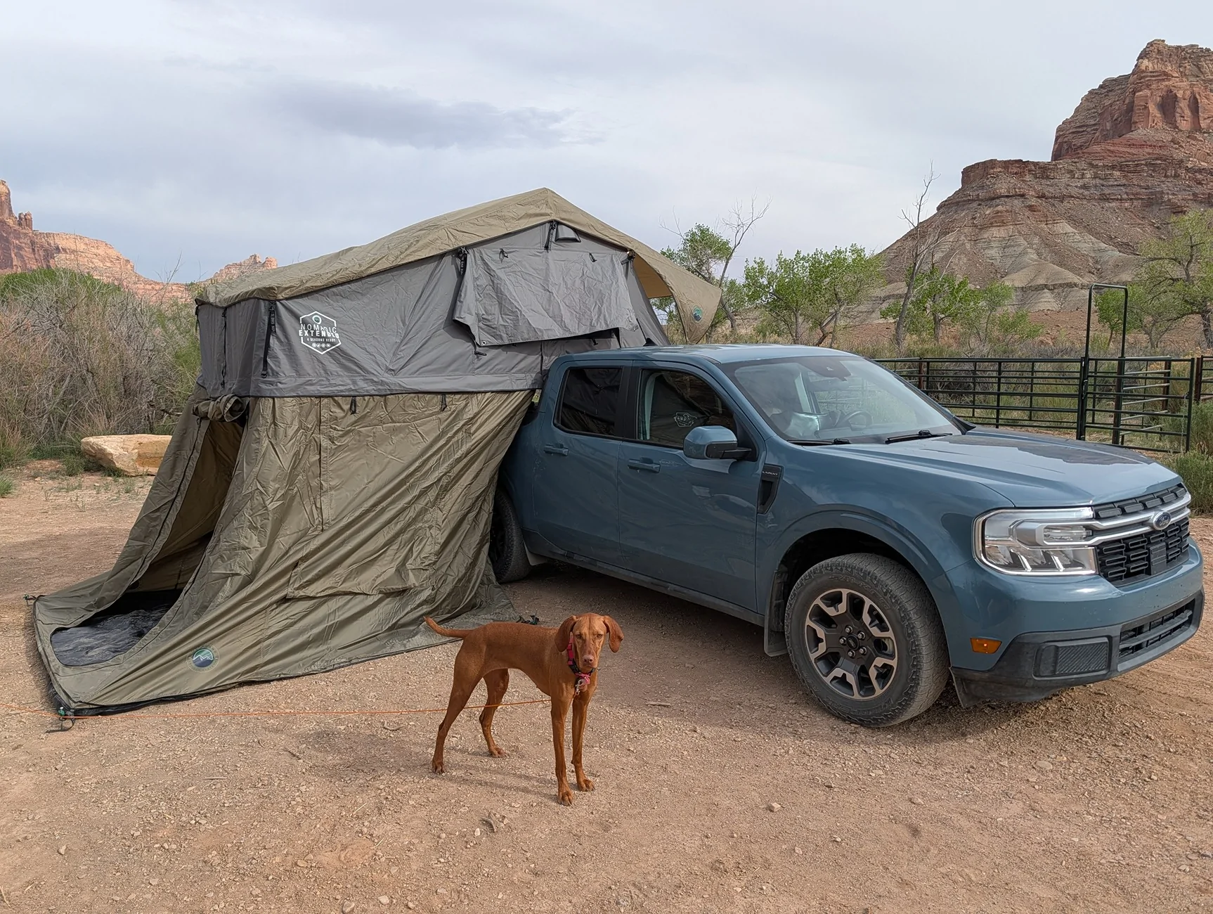 Ford Maverick OVS HD Nomadic 3 extended RTT First Trip PXL_20260410_225542818