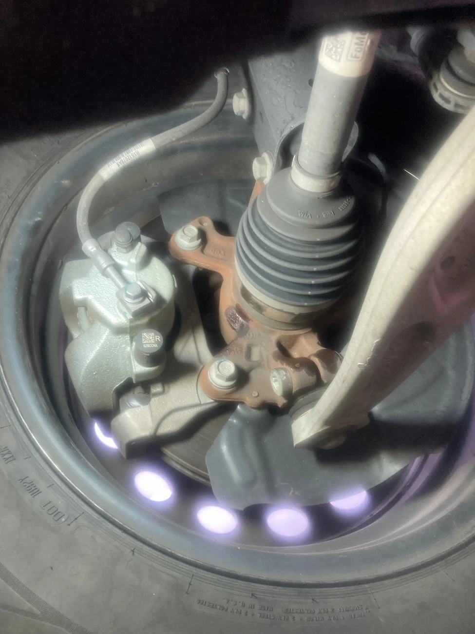 Ford Maverick 2025 hybrid axles IMG_6362