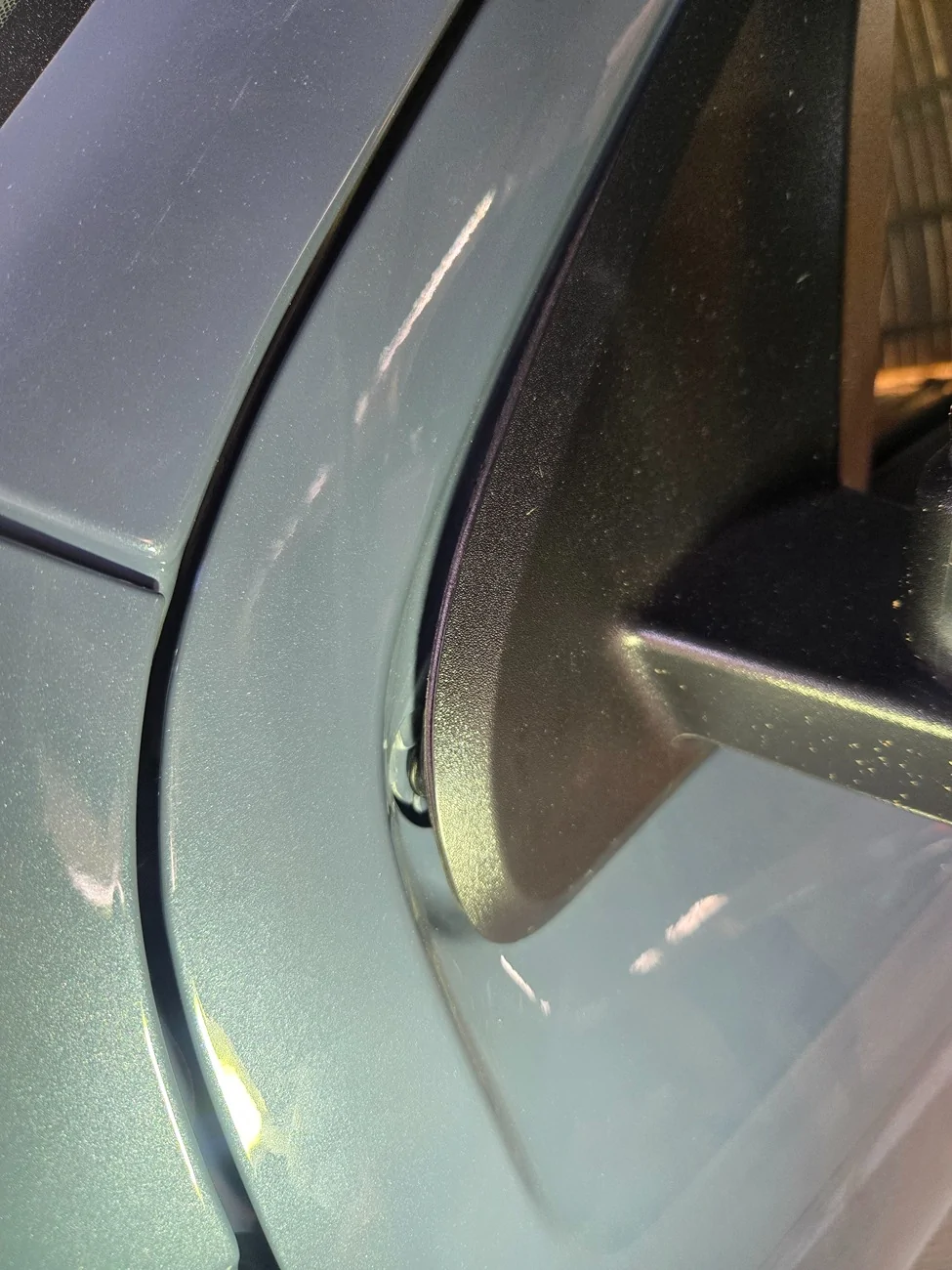 Ford Maverick Got broadsided by a deer this morning. 20260413_175952