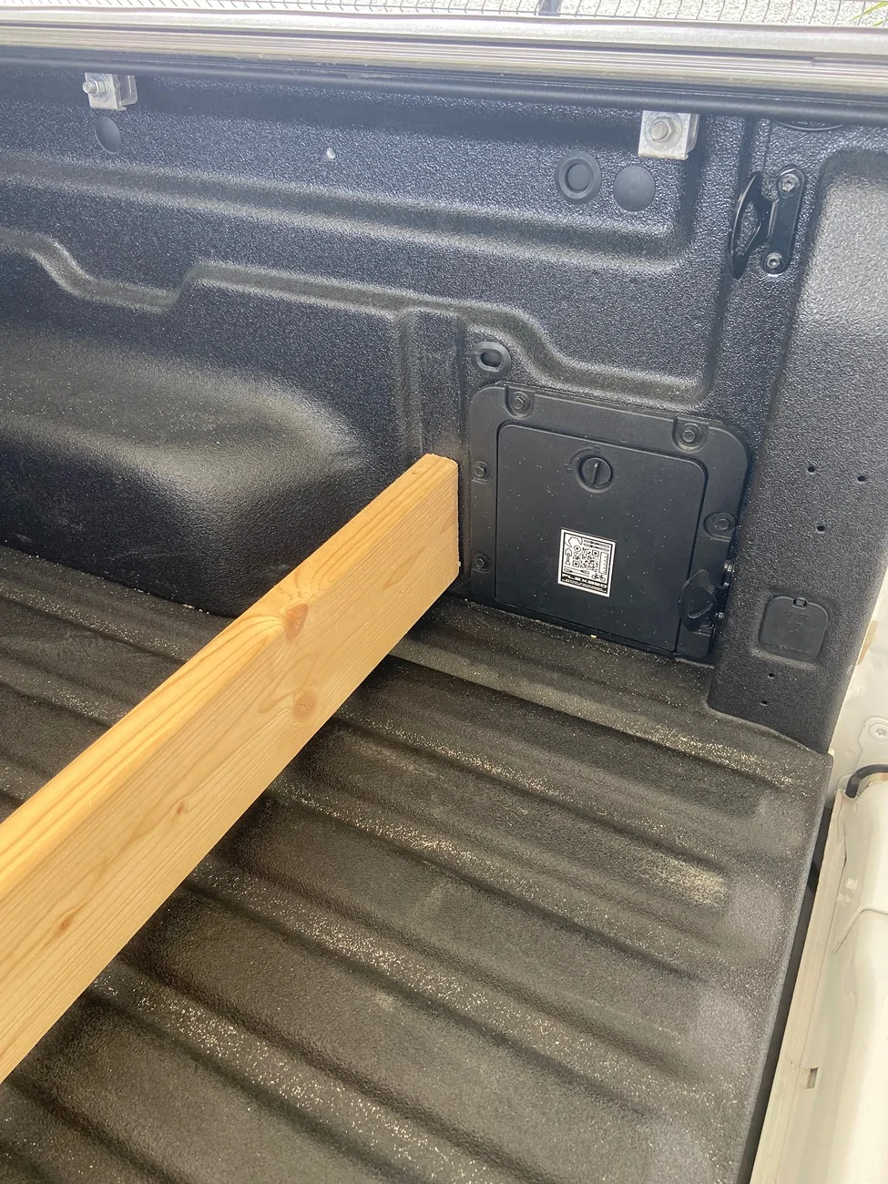 Ford Maverick Flexbed 2x6 dividers -  What are these holes for? IMG_0479