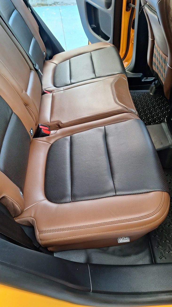 Ford Maverick Eruption Green Mav Owners - Brown or beige seat covers? 20250116_074838