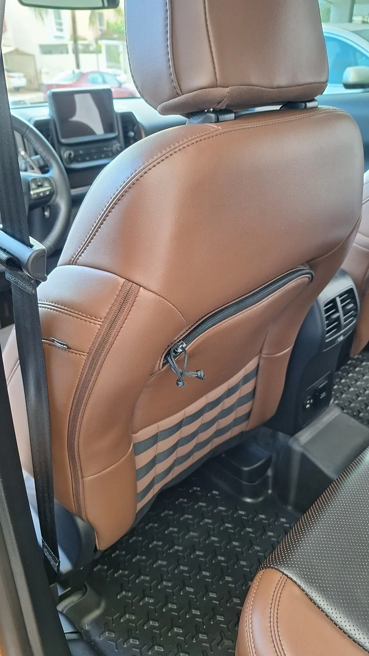 Ford Maverick Eruption Green Mav Owners - Brown or beige seat covers? 20250116_074906