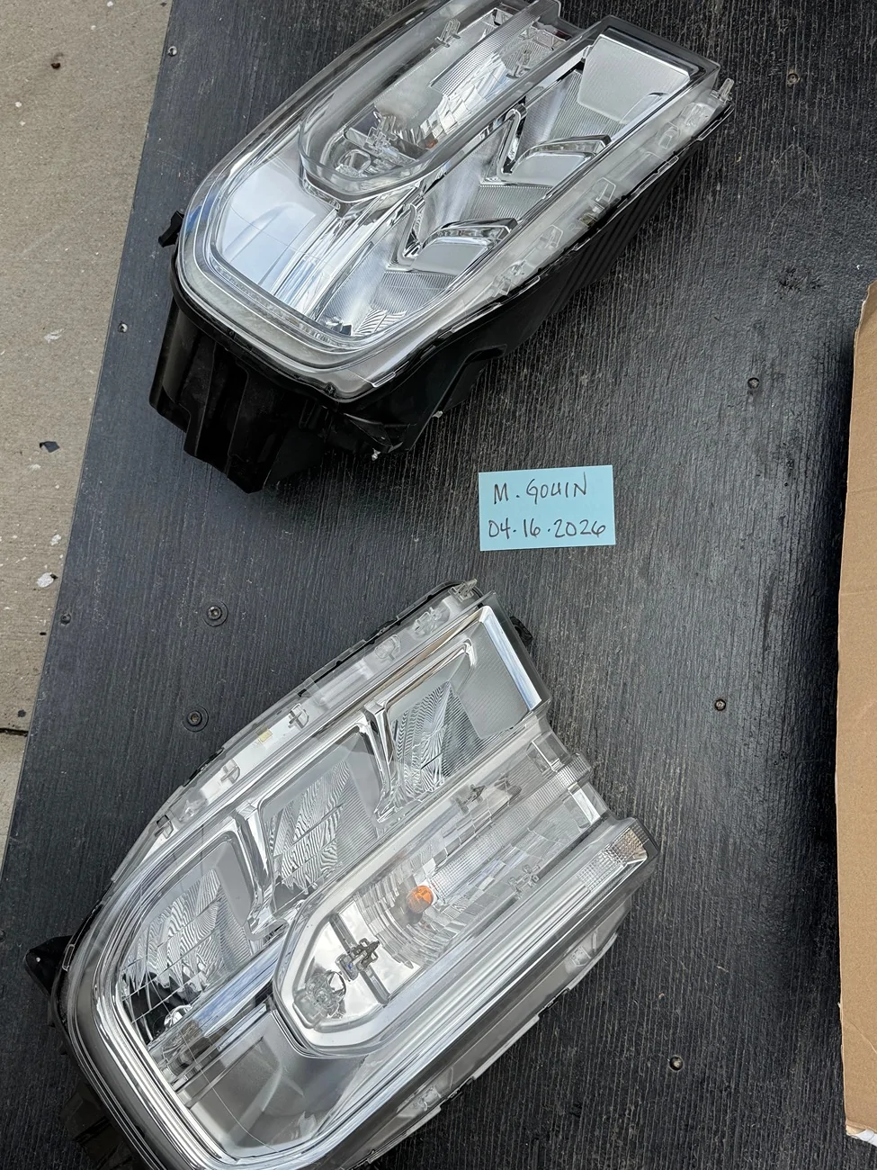 Ford Maverick Headlights and seat covers - cheap IMG_5117