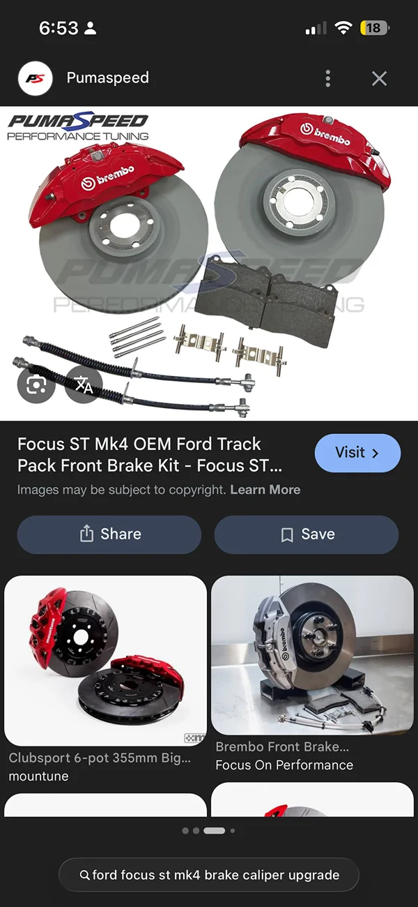 Ford Maverick Mach-E Brembo Upgrade with Part #'s IMG_1881