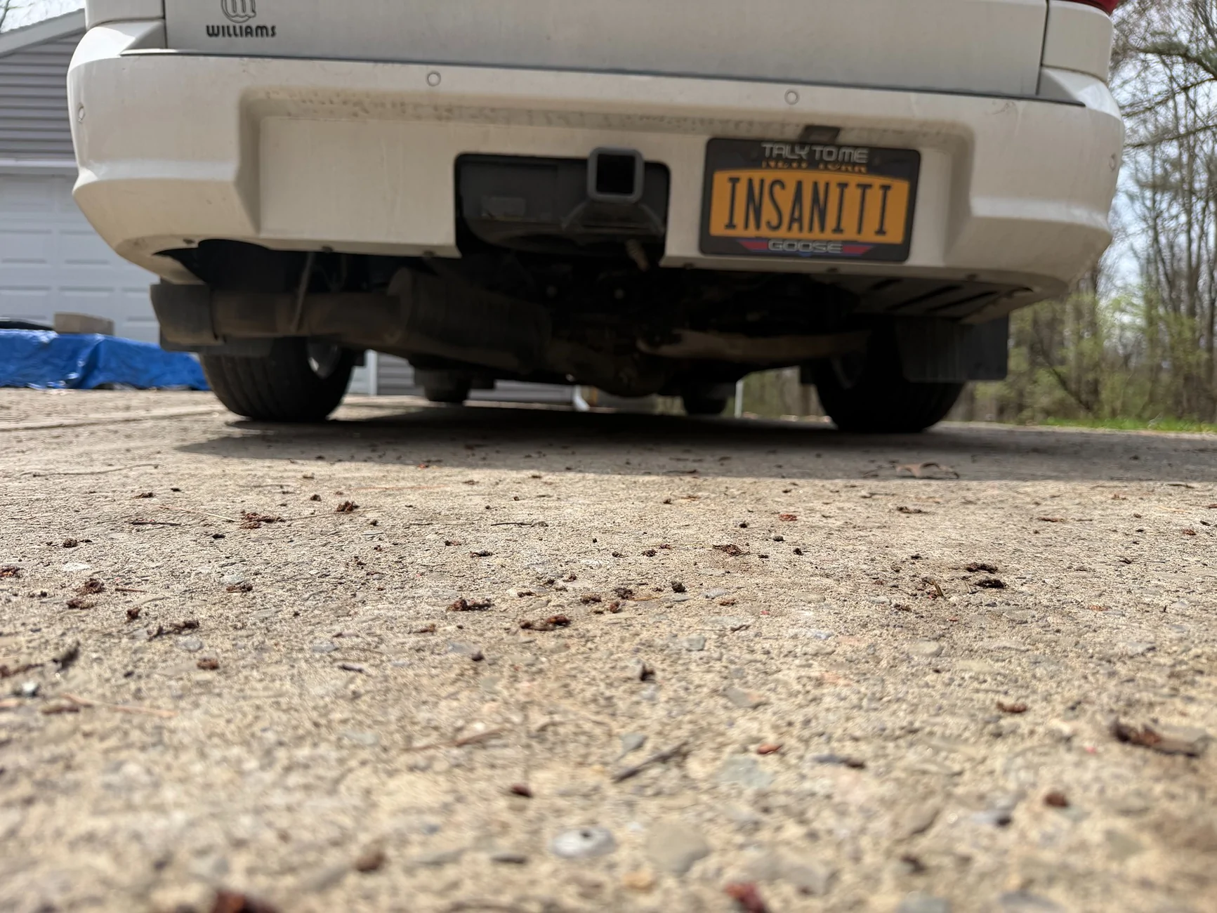 Ford Maverick Thermal R&D exhaust on lowered '25 LOBO IMG_0720