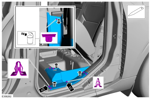 Ford Maverick Swap rear USB charging plug for a normal 12v cigarette lighter plug? Trim