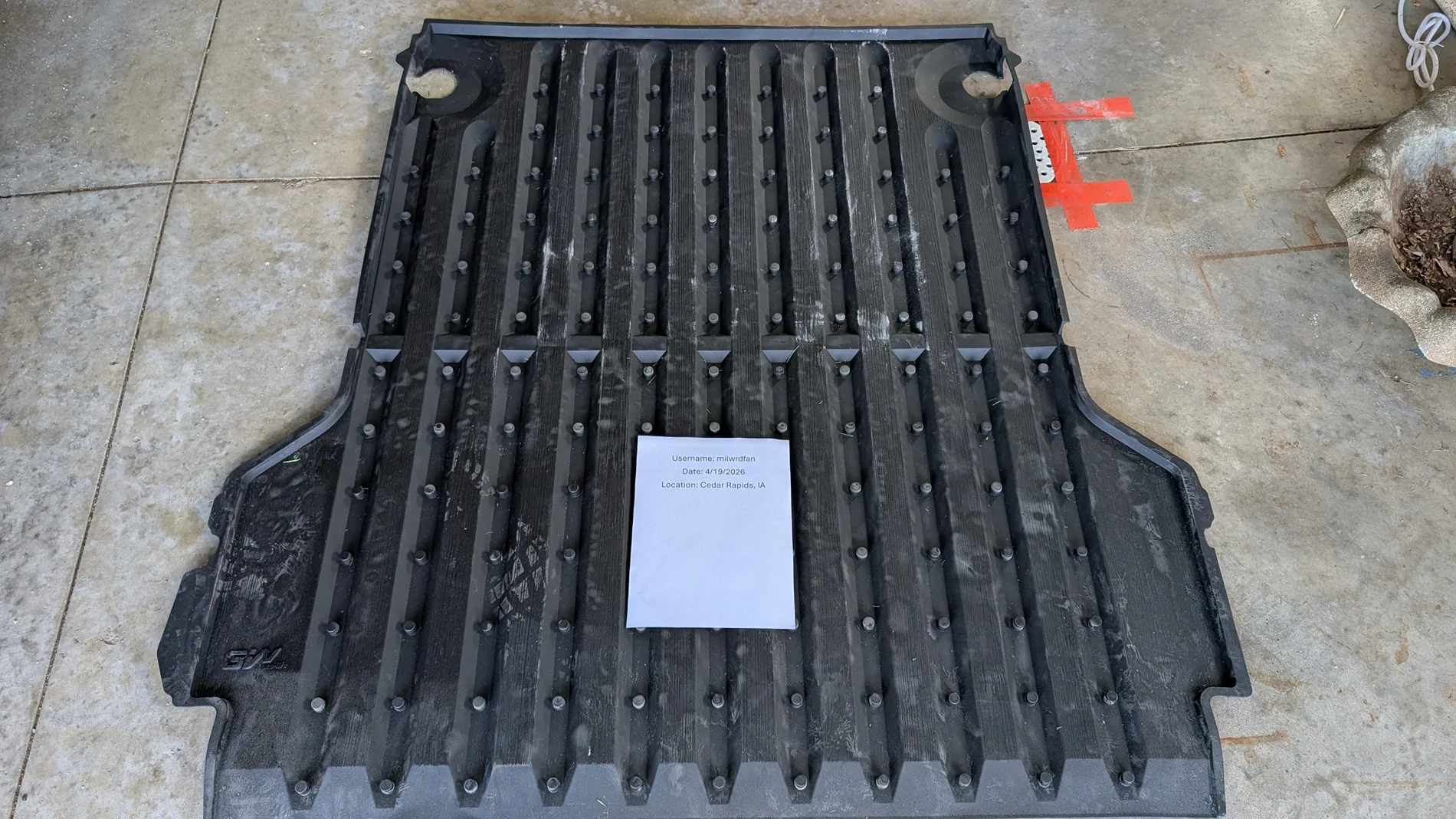 Ford Maverick Lightweight Bed liner for give-away (Cedar Rapids area) PXL_20260419_210119056