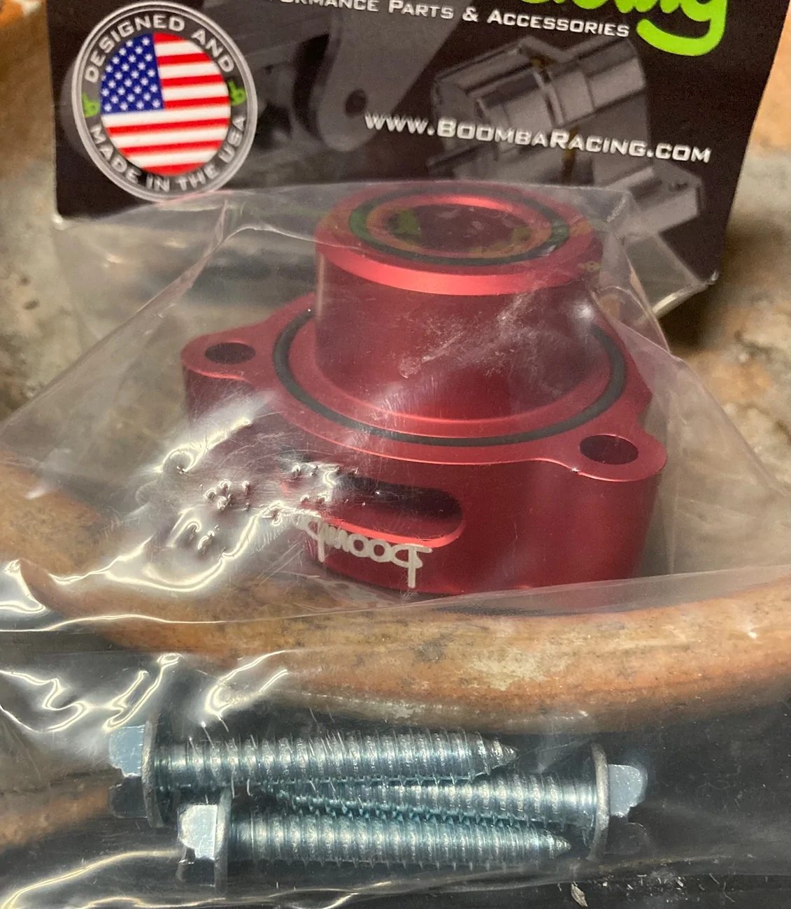 Ford Maverick BOV adapter wrong bolts IMG_1003