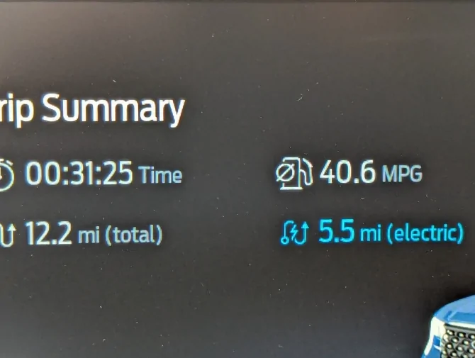 Ford Maverick Hybrid thoughts down to town and running around