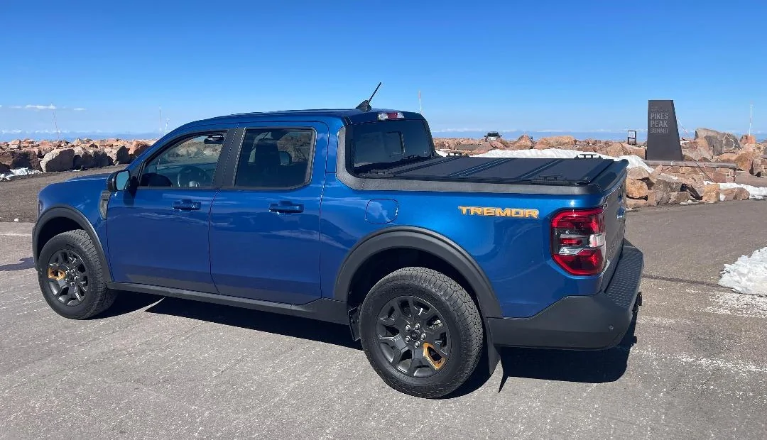 Ford Maverick Highest elevation your Maverick has climbed to? Pikes Peak 04212026 cropped